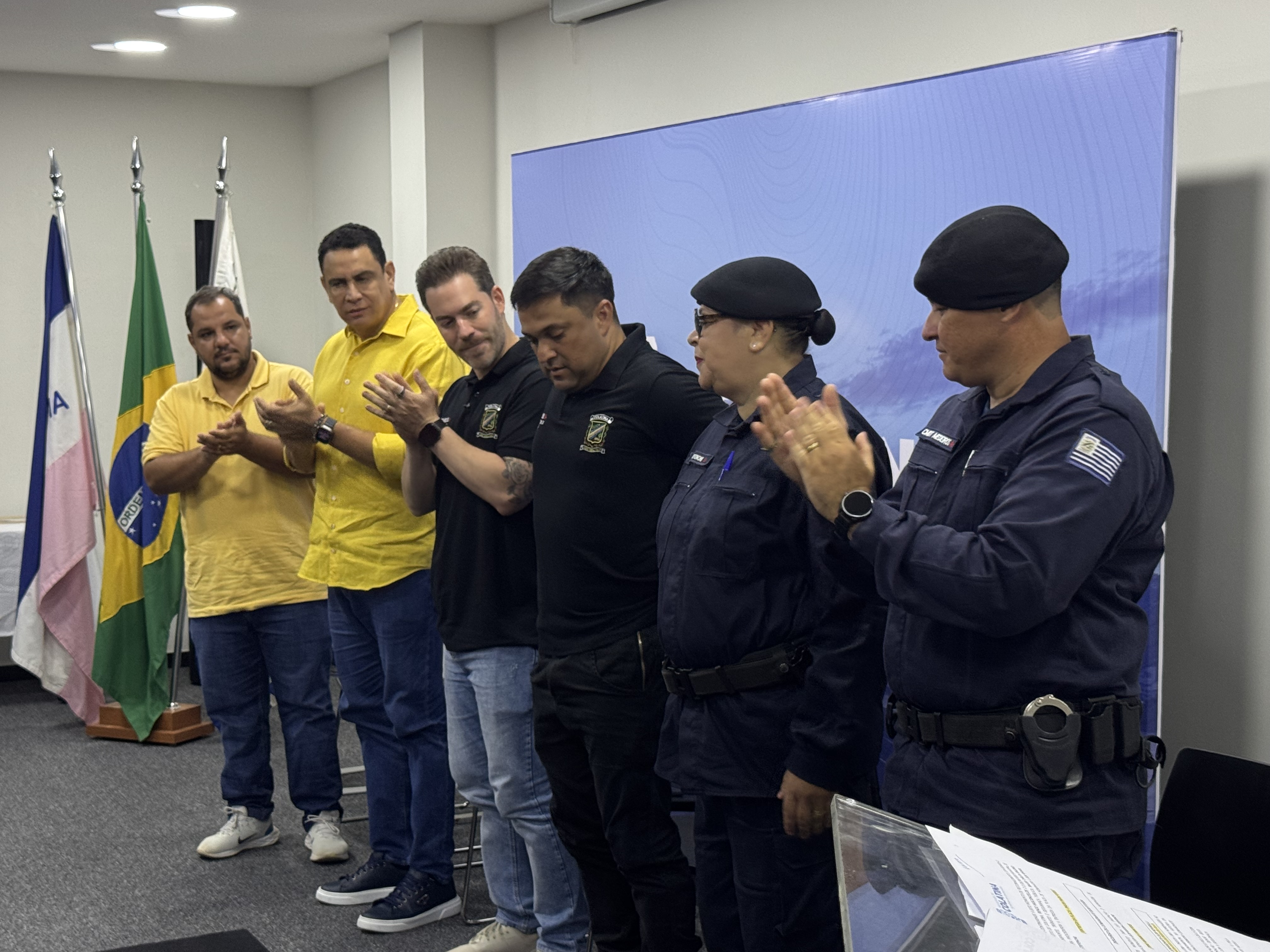 Guarda Civil Municipal inicia nova fase com troca de comando e anúncio de investimentos